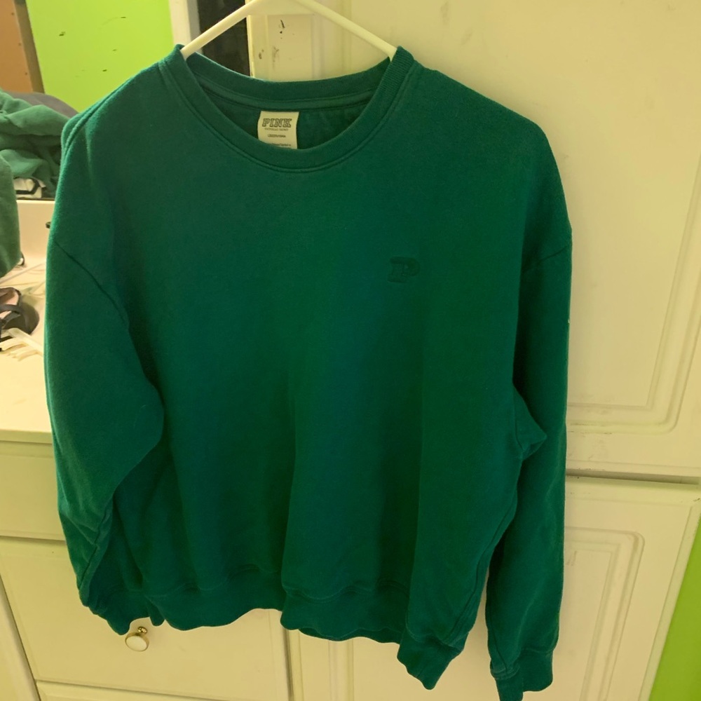 Victorias Secret PINK Green Sweatshirt